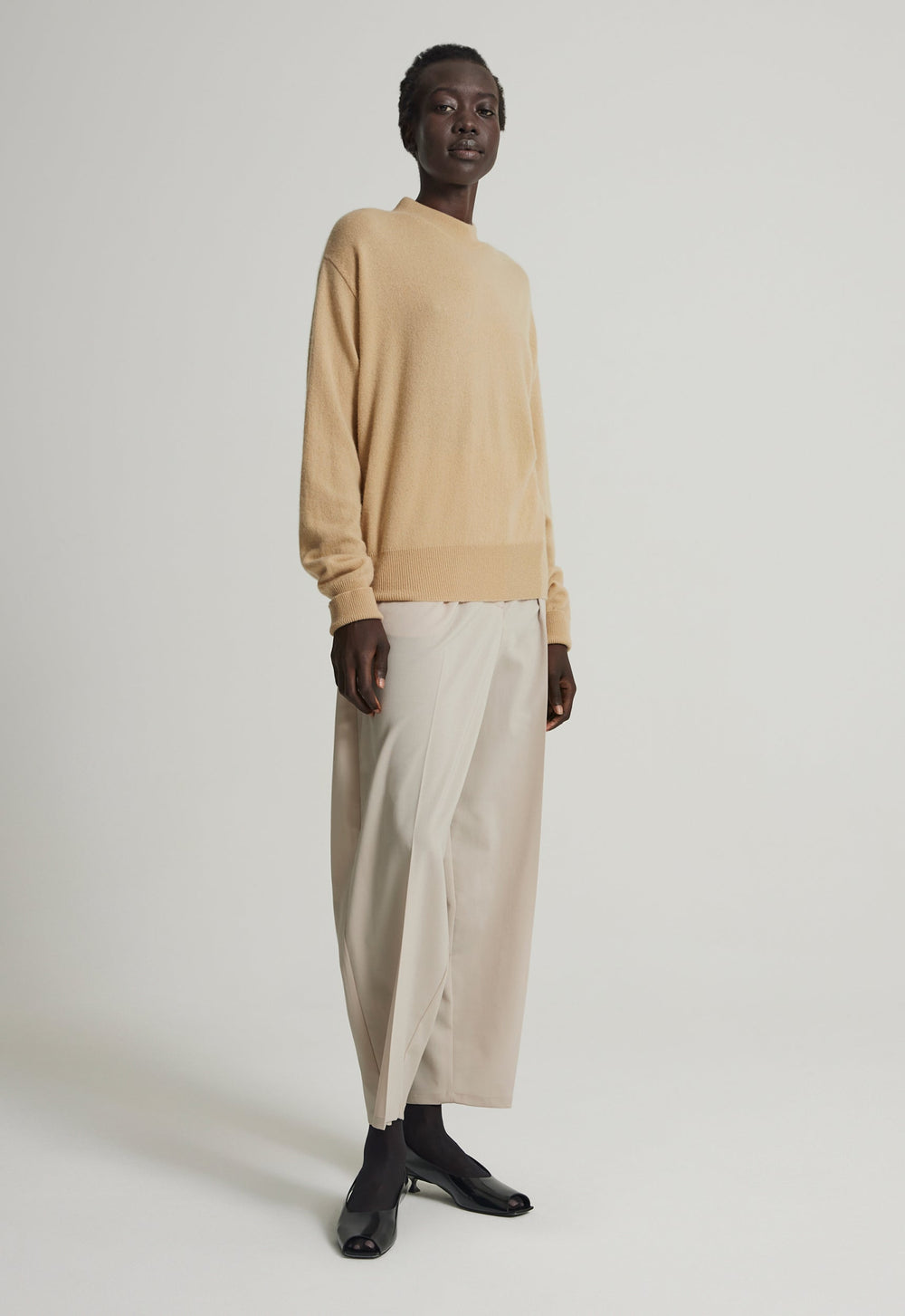 Jac+Jack RYDER CASHMERE SWEATER in Canas